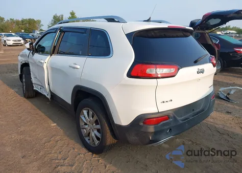 2015 Jeep Cherokee Limited from USA, damaged, VIN 1C4PJMDS8FW698670